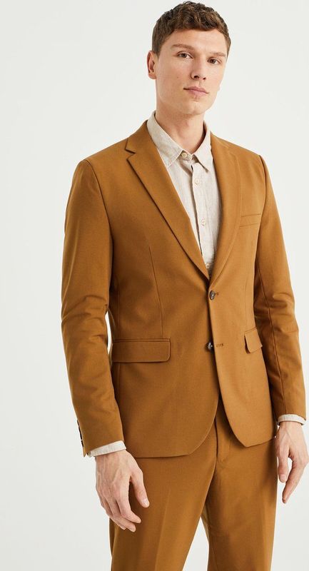 WE Fashion Slim Fit Colbert Black Uni