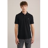 Fundamentals - Slim Fit Polo - Zwart - Katoen