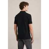 Fundamentals - Slim Fit Polo - Zwart - Katoen