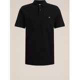 Fundamentals - Slim Fit Polo - Zwart - Katoen