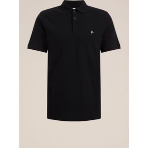 Fundamentals - Slim Fit Polo - Zwart - Katoen