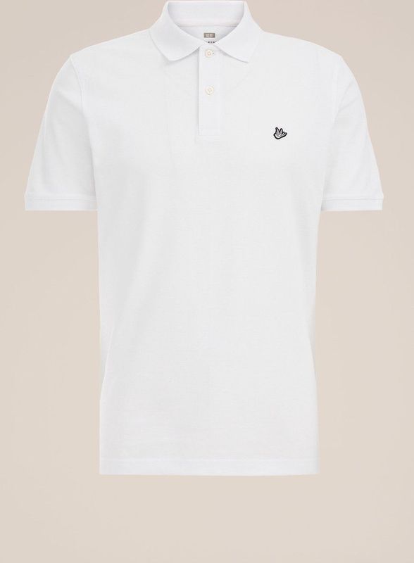 WE Fashion - Shirt - Geel - Katoen - Knoopsluiting - Slanke Pasvorm - Kwartmouw