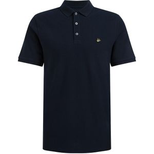 Fundamentals - Slim Fit Polo - Donkerblauw - Katoen