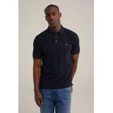 Fundamentals - Slim Fit Polo - Donkerblauw - Katoen