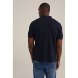 Fundamentals - Slim Fit Polo - Donkerblauw - Katoen