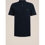 Fundamentals - Slim Fit Polo - Donkerblauw - Katoen