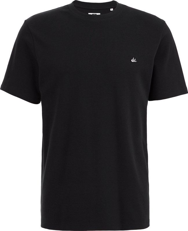 WE Fashion Regular Fit T-shirt Black Uni