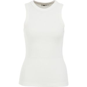 WE Fashion - Top - Wit - Jersey - Mouwloos - Slanke Pasvorm