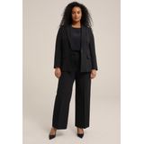 WE Fashion Dames getailleerde blazer - Curve