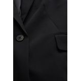 WE Fashion Dames getailleerde blazer - Curve