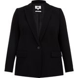 WE Fashion Dames getailleerde blazer - Curve
