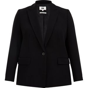 WE Fashion Dames getailleerde blazer - Curve