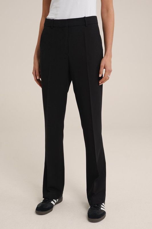 WE Fashion Dames flared pantalon