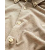 WE Fashion - Tall Fit Overhemd - Beige - Katoen