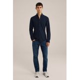 Overhemden - Katoenmix - Lange Lengte - Button-Down Kraag - Geborduurd Logo