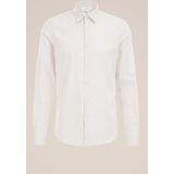 van Gils - Zakelijk Overhemd - Offwhite - Slim Fit - Lange Mouw