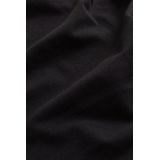 WE Fashion - Curve - Dames Singlet - Zwart - Katoen