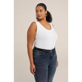 WE Fashion Curve Singlet Wit