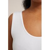 WE Fashion Curve Singlet Wit