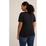 WE Fashion Dames T-shirt - Curve
