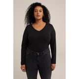 WE Fashion Dames T-shirt - Curve