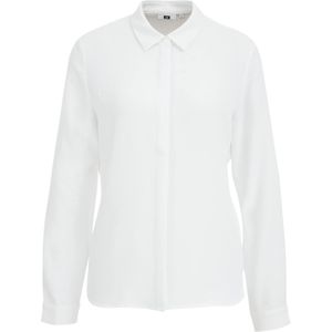 WE Fashion Blouse van Gerecycled Polyester Wit