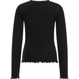 WE Fashion Meisjes T-shirt van ribstof