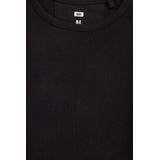 WE Fashion Meisjes T-shirt van ribstof