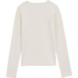 WE Fashion Meisjes T-shirt van ribstof