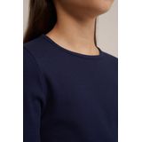 WE Fashion Meisjes T-shirt van ribstof