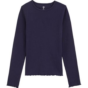 Blazer - Viscosemix - Knoopsluiting - Twee Paspelzakken - Normale Kraag - Lange Mouwen