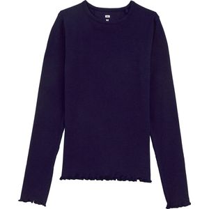 WE Fashion Meisjes T-shirt van ribstof