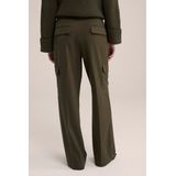 WE Fashion Dames regular fit cargobroek