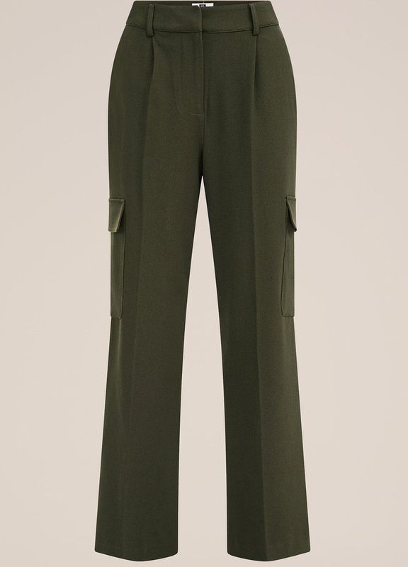 WE Fashion Dames regular fit cargobroek