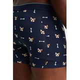 WE Fashion - Boxershort - Donkerblauw