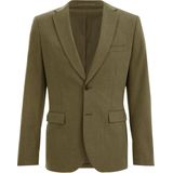 Fundamentals - Heren Slim Fit Blazer - Olijfgroen