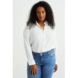 WE Fashion - Curve - Blouse - Regular Fit - Gerecycled Polyester