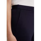 WE Fashion Dames wide leg pantalon met stretch