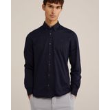 WE Fashion Zakelijk overhemd  donkerblauw