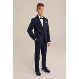 WE Fashion - Colbert - Jongens - Zwart - Polyestermix