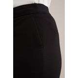 WE Fashion Dames flared pantalon met stretch