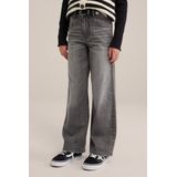 WE Fashion - Wide Leg Fit Jeans - Denim - Hoge Taille - 5-Pocket Model
