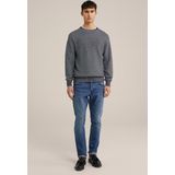 WE Fashion Heren slim fit jeans met medium stretch