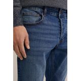 WE Fashion Heren slim fit jeans met medium stretch