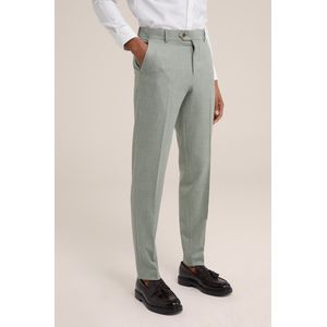 WE Fashion Slim Fit Pantalon Moss Green