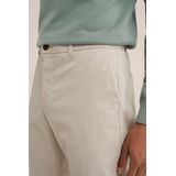 WE Fashion Heren slim fit chino met stretch