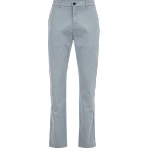 WE Fashion Heren slim fit chino met stretch