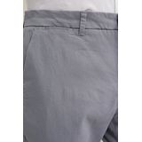 WE Fashion Heren slim fit chino met stretch