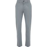 WE Fashion Heren slim fit chino met stretch