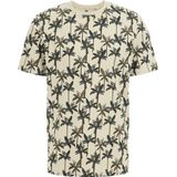WE Fashion T-shirt met All Over Print Morning Dew